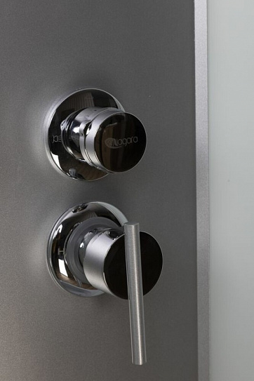 Душевая кабина 100х80х215 Niagara NG-43085-14Q низкий поддон 13см, стекло матовое