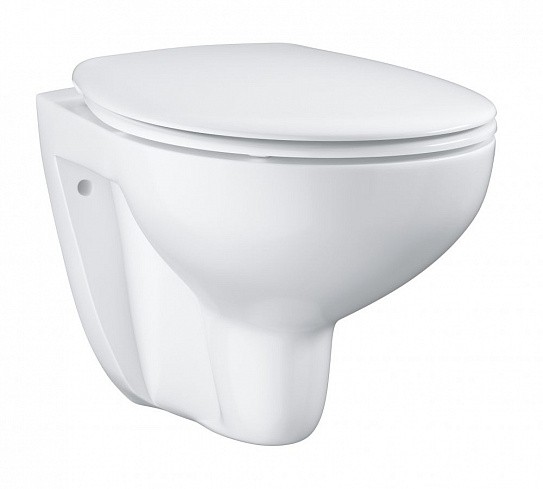 Подвесной унитаз безободковый Grohe Bau Ceramic WC 39351000