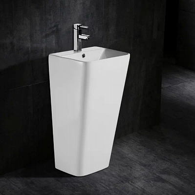 Раковина напольная Azario Fretta Square 38х44х83.5 AZ-302