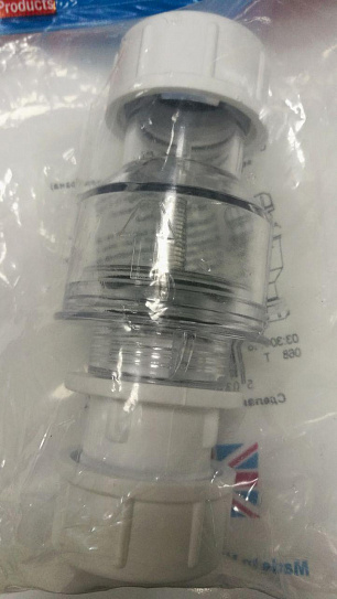 Клапан (TUN5-CL)  обратный  верт.с функцией сухого гидрозатвора