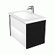 Тумба под раковину Roca Ronda 70 белый глянец/антрацит ZRU9302964