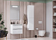 Тумба с раковиной Roca The Gap 60 2 ящика A857397806, белый глянец