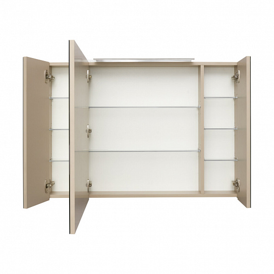 Зеркальный шкаф Roca Oleta 100 капучино матовый, A857648515