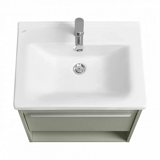 Тумба под раковину Aquaton Хоуп 60 1 створка Хаки 1A287201HP9D0 (под рак.146528)