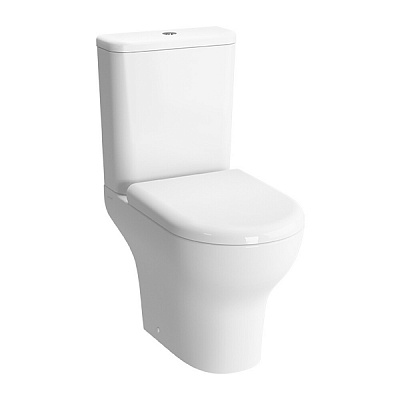 Напольный безободковый унитаз 3/6л, сиденье Vitra Zentrum 9824B003-7219