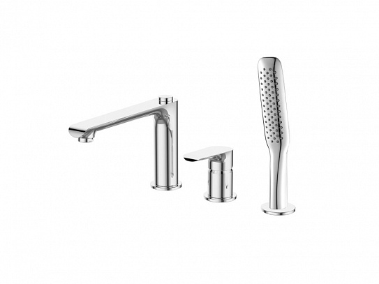 Смеситель на борт ванны BelBagno ANCONA ANCONA-BVD3-CRM