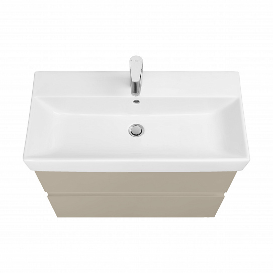 Тумба под раковину Roca Oleta 80 капучино, 2 ящика, A857640515