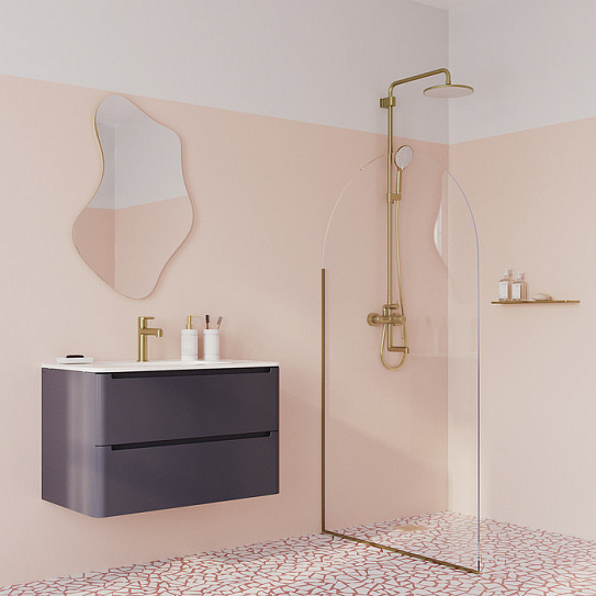 Душевая система с тропическим душем Iddis Aiger AIGMG3Fi06