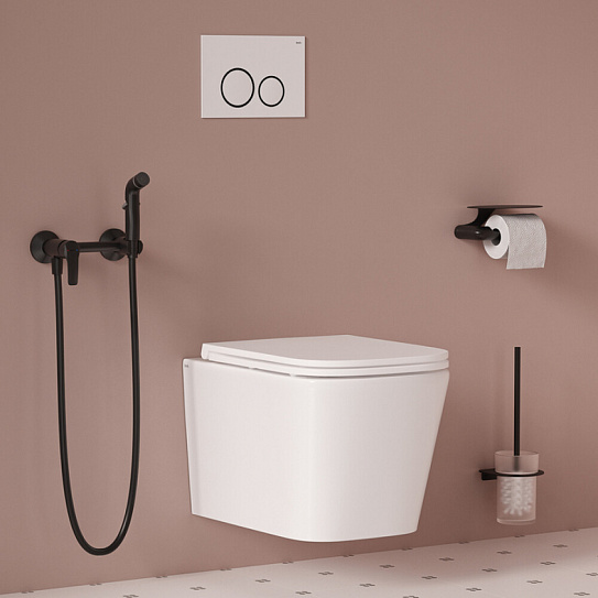 Смеситель с гигиеническим душем Iddis Ray RAYBL00i08