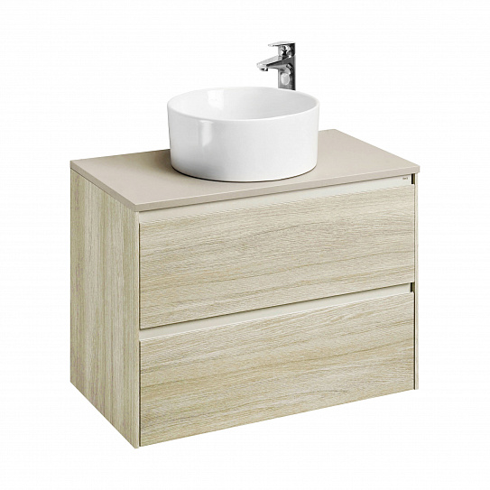 Тумба под раковину Roca Ona 800 светлый дуб 2 ящика A857630512