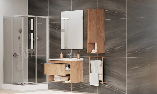 Тумба с раковиной Aquaton Хоуп 80 1A287301HP6C0