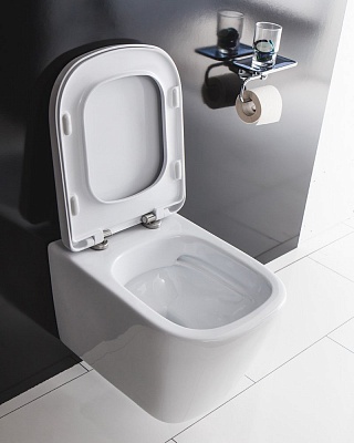 Чаша унитаза подвесного безободкового Belbagno ALBANO  BB120CHR