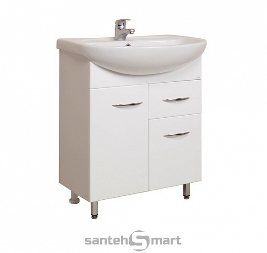 Тумба с раковиной Onika 65 см Стелла 65.12