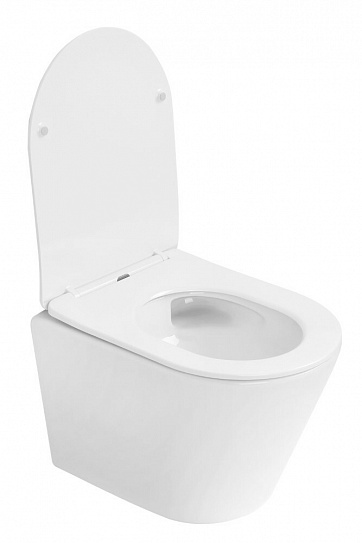 Унитаз подвесной торнадо AVVA c крышкой Boheme 973-SET-W