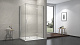 Душевое ограждение 120х90 MONTEREY EX-404 хром прозрачное стекло 8мм