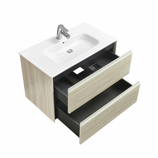 Тумба под раковину Roca Ona 800 светлый дуб 2 ящика A857630512