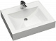 Раковина над стиральной машиной Paulmark AMBERG PM750431, белая, 60х50