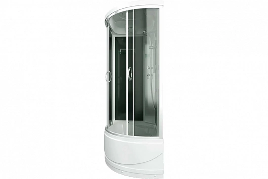 Душевая кабина 120x80x215 Erlit с высоким поддоном, с сиденьем ER3512TPL-C2-RUS