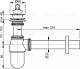 Сифон для умывальника AlcaPlast A437