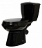 Унитаз напольный черный Элисса-Антивсплеск Стандарт Оскольская керамика 43374130202