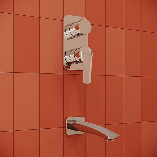 Душевая система с тропическим душем Iddis Ray RAYSB03i68