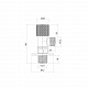 Кран угловой с отражателем IDDIS 910B0A6C2GDZ 1/2; 1/2, кран-букса латунь золото