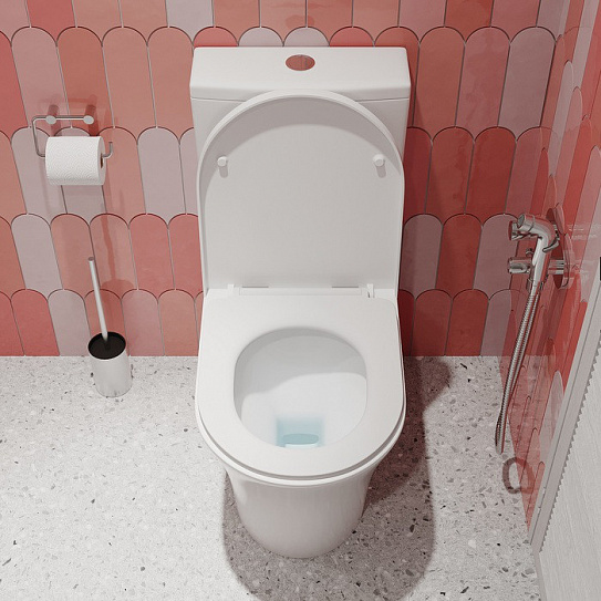 Унитаз-компакт безободковый Iddis Stone STNRDSEi24