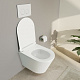 Подвесной безободковый унитаз Vitra Vortex M50  тонкая крышка-сиденье с микролифтом 8302B003-6404