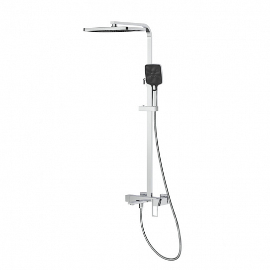 Душевая система со смесителем DQ Dortmund DA1713701 хром