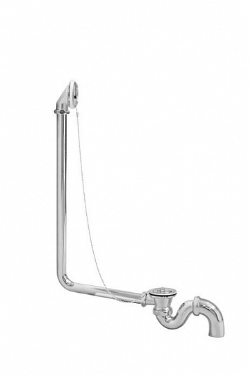 Слив-перелив для ванны Эстет Wirquin (хром)