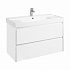 Тумба под раковину Roca Ona модуль 2 ящика 1000 белый матовый, 2 ящика, A857616509