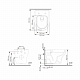 Унитаз подвесной WasserKRAFT Berkel с крышкой 2 в 1 H001.E034