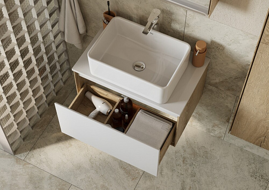 Раковина накладная Roca Mila 50х35 32700B000