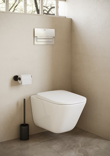 Сиденье Roca The Gap микролифт, тонкое, дюропласт ZRU9307682