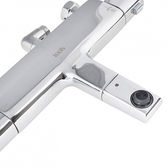 Смеситель универсальный  для ванны с термостатом IDDIS Uniterm TSTSB02i74WA