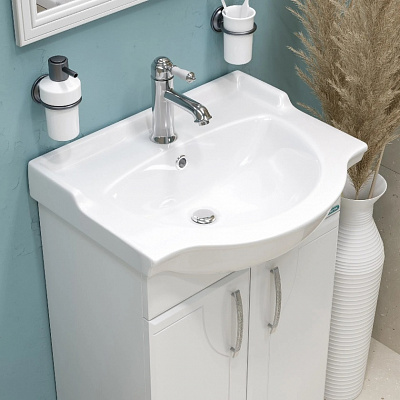 Раковина мебельная Sanita Реал 56 см (WB FN/Real/56-C/WHT G/S1)