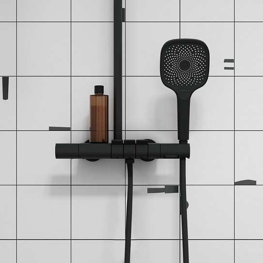 Душевая система с тропическим душем Iddis SpaHome SPHBLTKi06