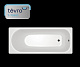 Ванна стальная TEVRO форма Аула 2,7 мм 170х70х40 (белый лотос) + опорная подставка ОР-81200 ВИЗ