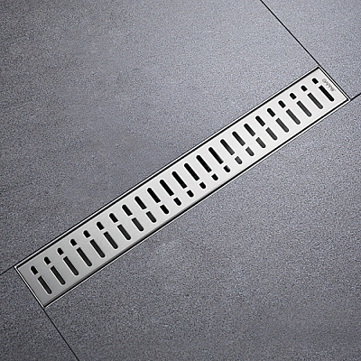 Душевой трап 70 Gappo G87007-3 нержавеющая сталь 70*700мм