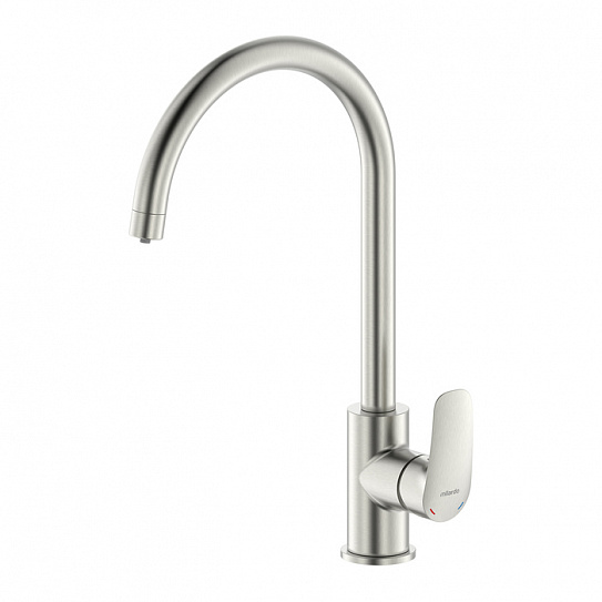 Смеситель для кухни с каналом для фильтрованной воды Milardo Rora RORBNFJM05, сатин