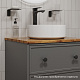 Тумба под накладную раковину подвесная со столешницей 60 см темно-серый IDDIS Torr TOR60DBi95K