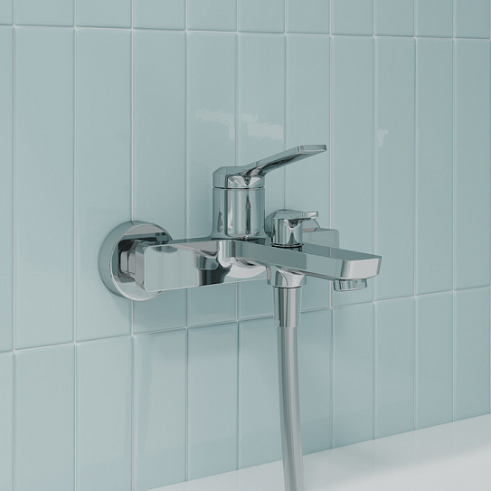 Смеситель для ванны фиксированный Iddis Parker PARSB02i02WA