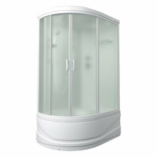 Душевая кабина 120х80 правая, высокий поддон, MIRWELL™ MR3512TPR-C3-RUS