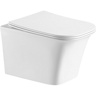 Унитаз подвесной безободковый с микролифтом Cerutti SPA Arno Aria CT7839
