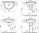 Раковина Vitra S50 5302B003-0001 60 см