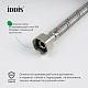 Гибкая подводка Iddis F1/2xM1/2 SS304 100 см 926BBS10ZP
