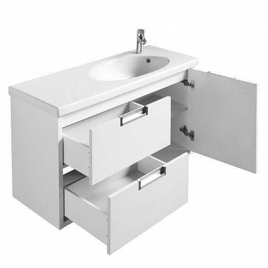 Тумба под раковину Roca Etna 100 белый глянец 857302806