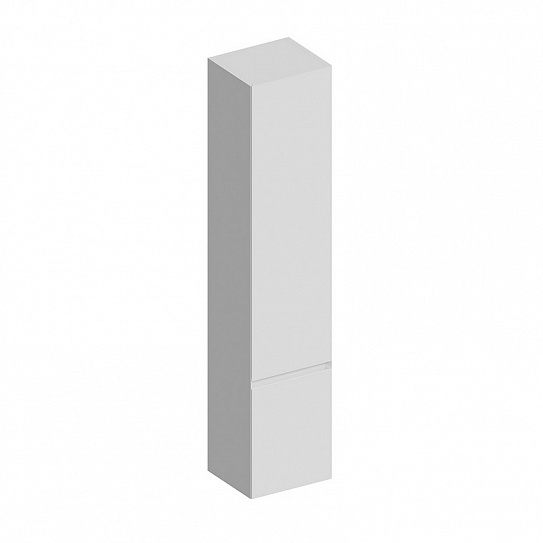 Пенал подвесной правый 165 Kerama Marazzi CUBO CUB.165Lh/WHT.M белый матовый