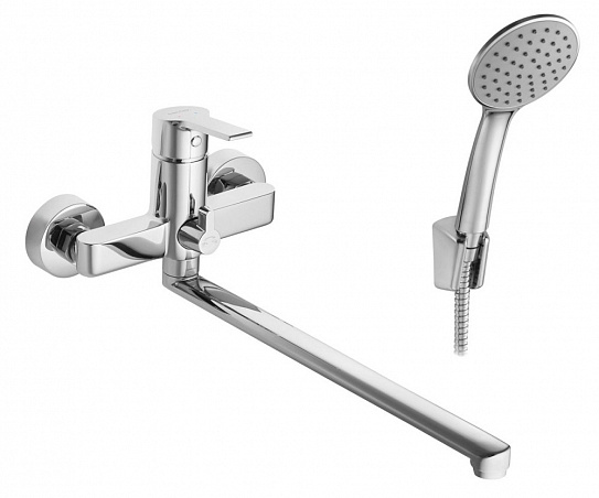 Смеситель для ванны Santek Найра с длинным изливом WH5A12001C001