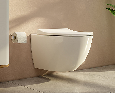 Унитаз подвесной безободковый Vitra Sento 7748B003-0075 без сиденья